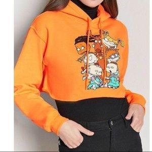 Forever 21, Rugratz Cropped Sweatshirt